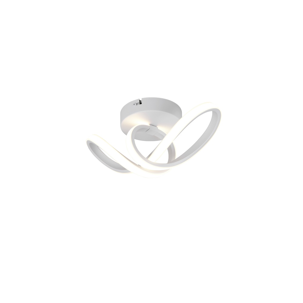 Trio Moderne plafondlamp Rusa wit - R63541131