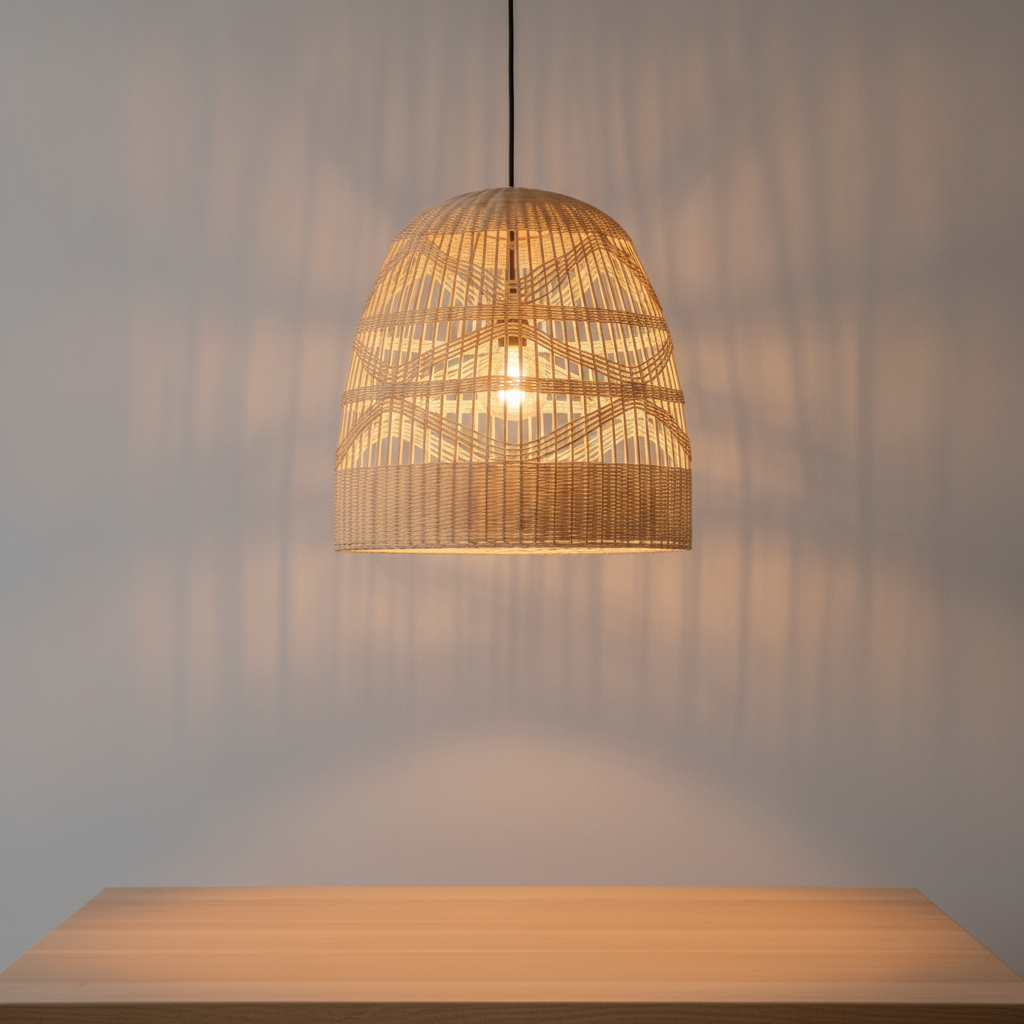 Lyora Rotan hanglampMarlo Ø 46cm - 110760