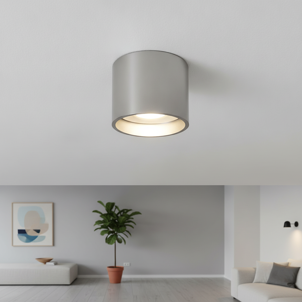 Artdelight Badkamer spotOrmond grijs - PL ORMOND ALU