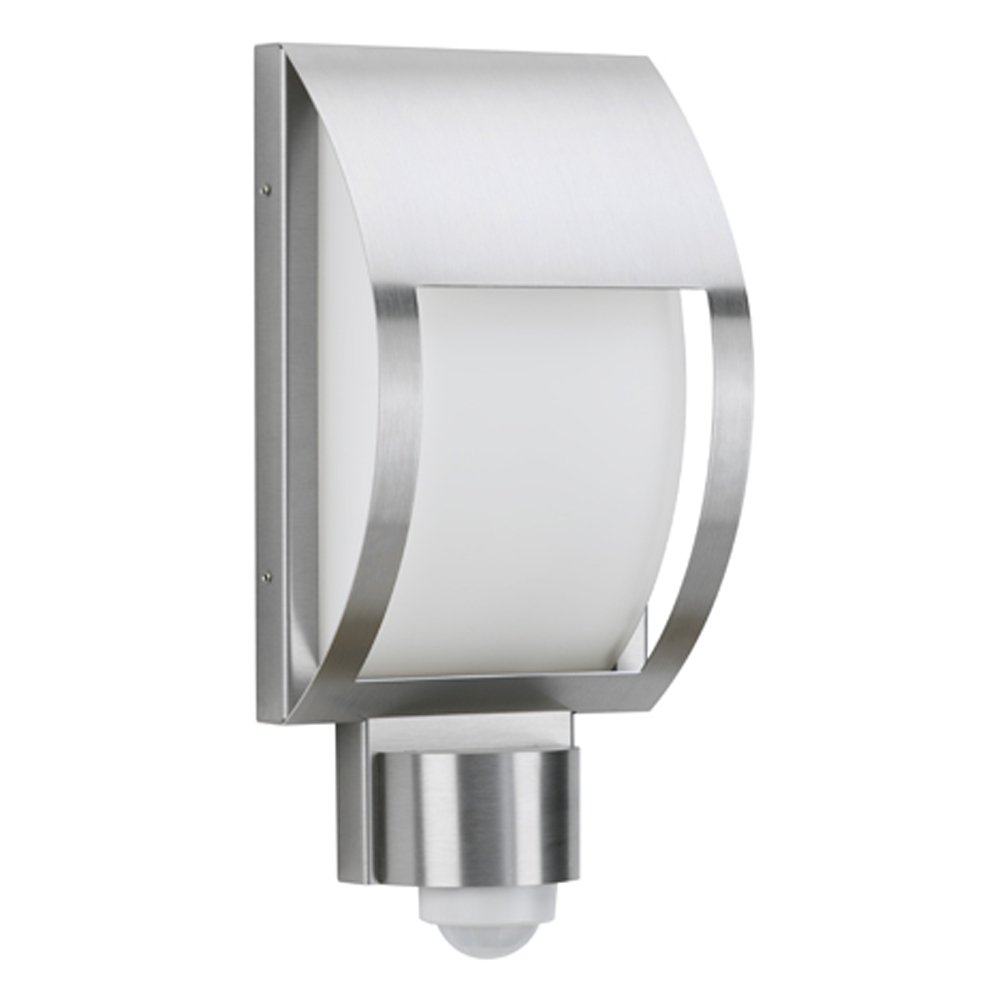 Albert RVS buitenlamp met bewegingsmelderHemi E27 - 696278