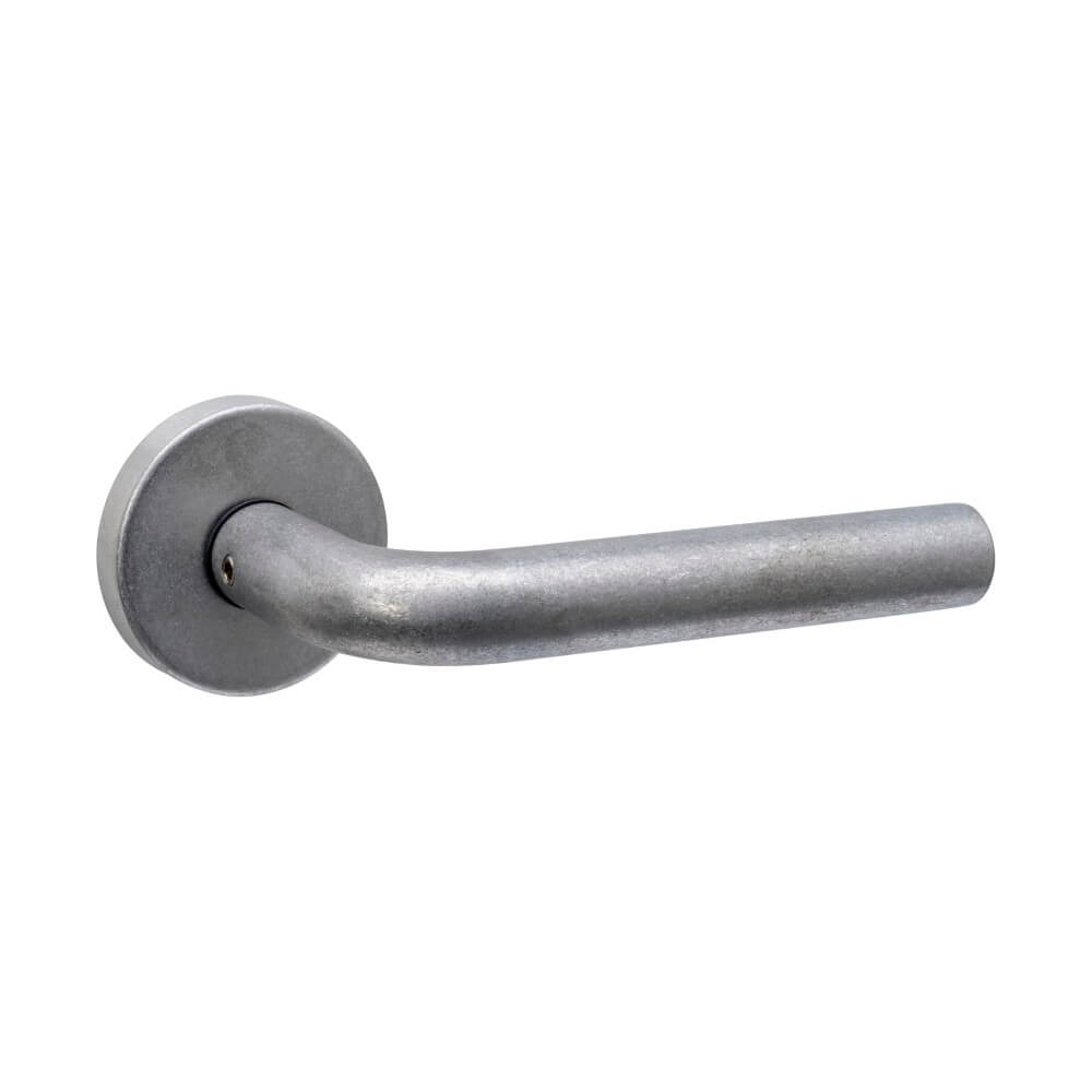 Intersteel DeurklinkLuzern rond RVS getrommeld - 0034.057002