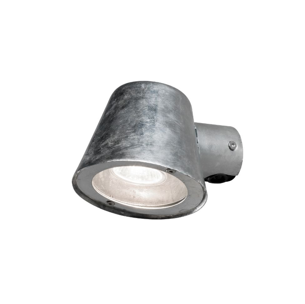 KonstSmide Muurlamp Trieste 11cm zinkgrijs - 7523-320