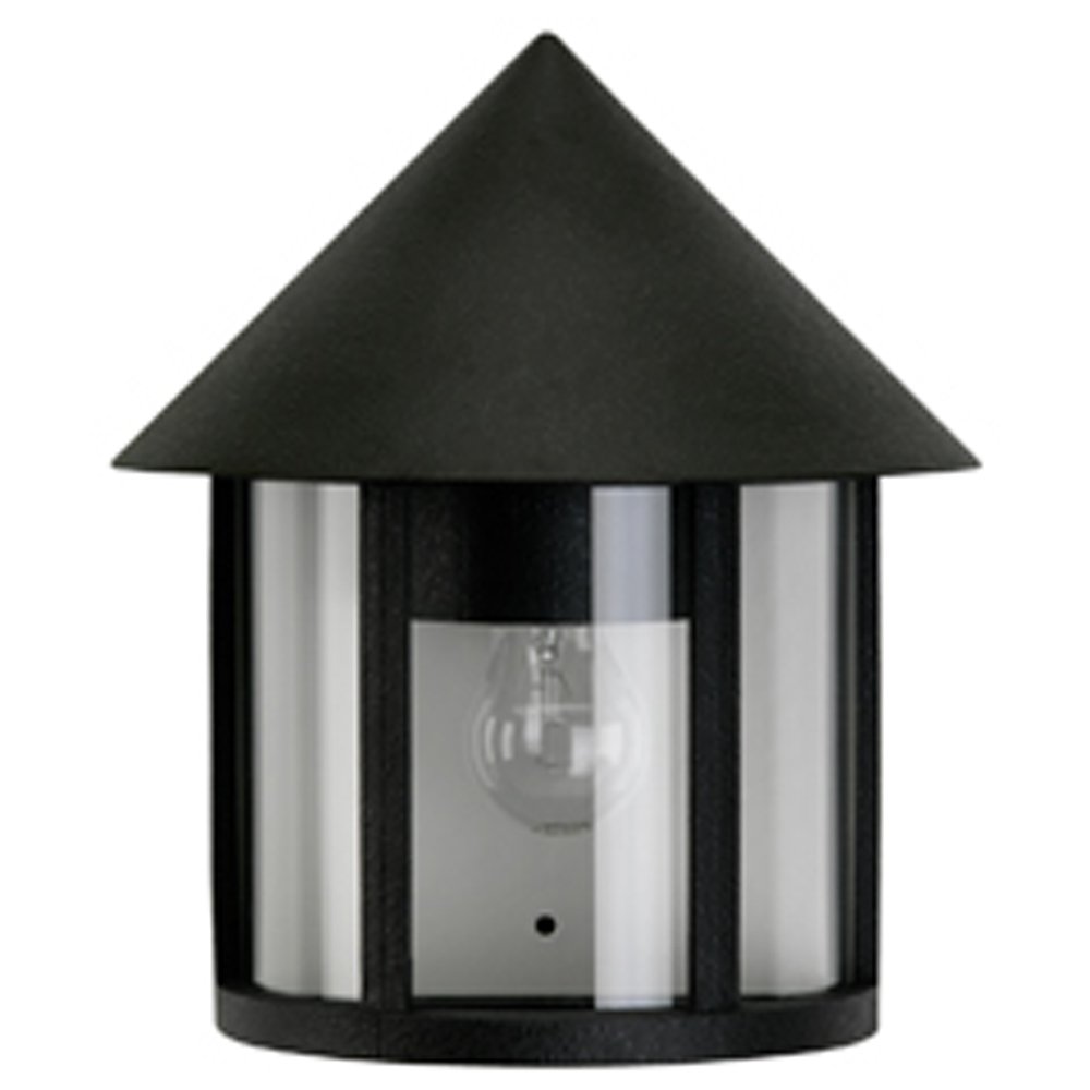Albert Buitenlamp platToit 30cm - zwart - 663222
