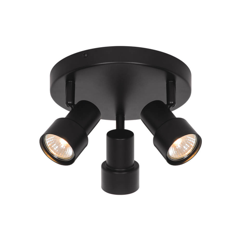 Nordlux 3-lichts plafondlampBoston zwart - 2512370103 afbeelding