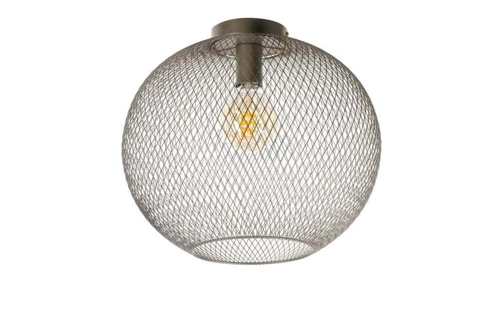 ETH Bruine plafondlamp Billie design Ø 40cm - 05-PL2156-30