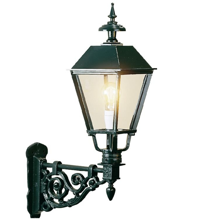 KS Verlichting Nostalgische wandlampEgmond zwart - 1229