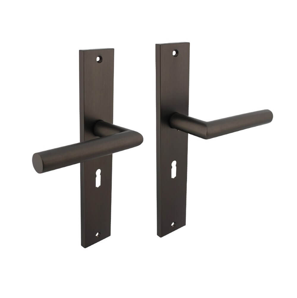 Intersteel DeurklinkBastian sleutelgat 56mm antraciet - 0029.174324