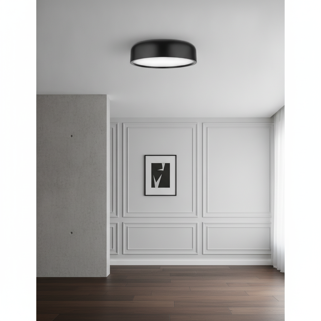 Lyora Design plafondlampPerleto zwart Ø 35cm - 110510