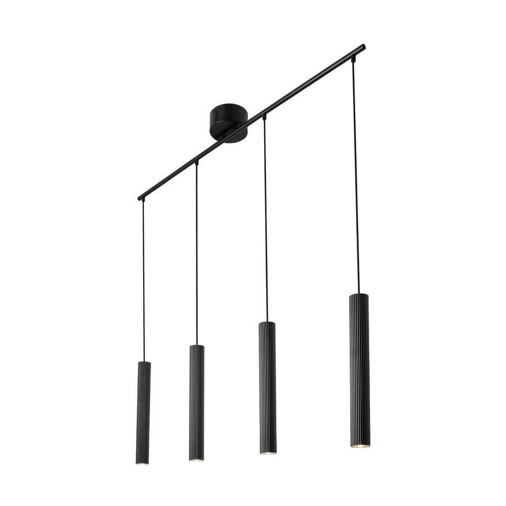 Nordlux Design hanglampVico zwart 4-lichts - 2412143003