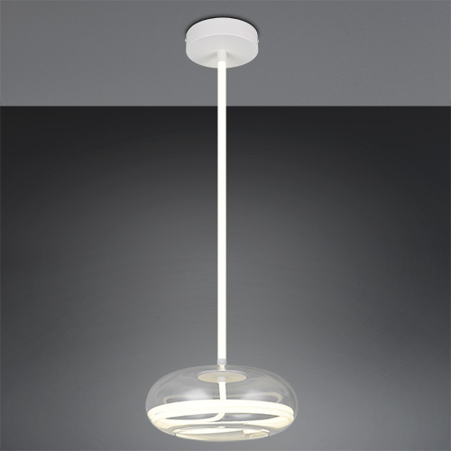 Trio Design hanglamp Tarsia wit Ø 40cm - 337819131