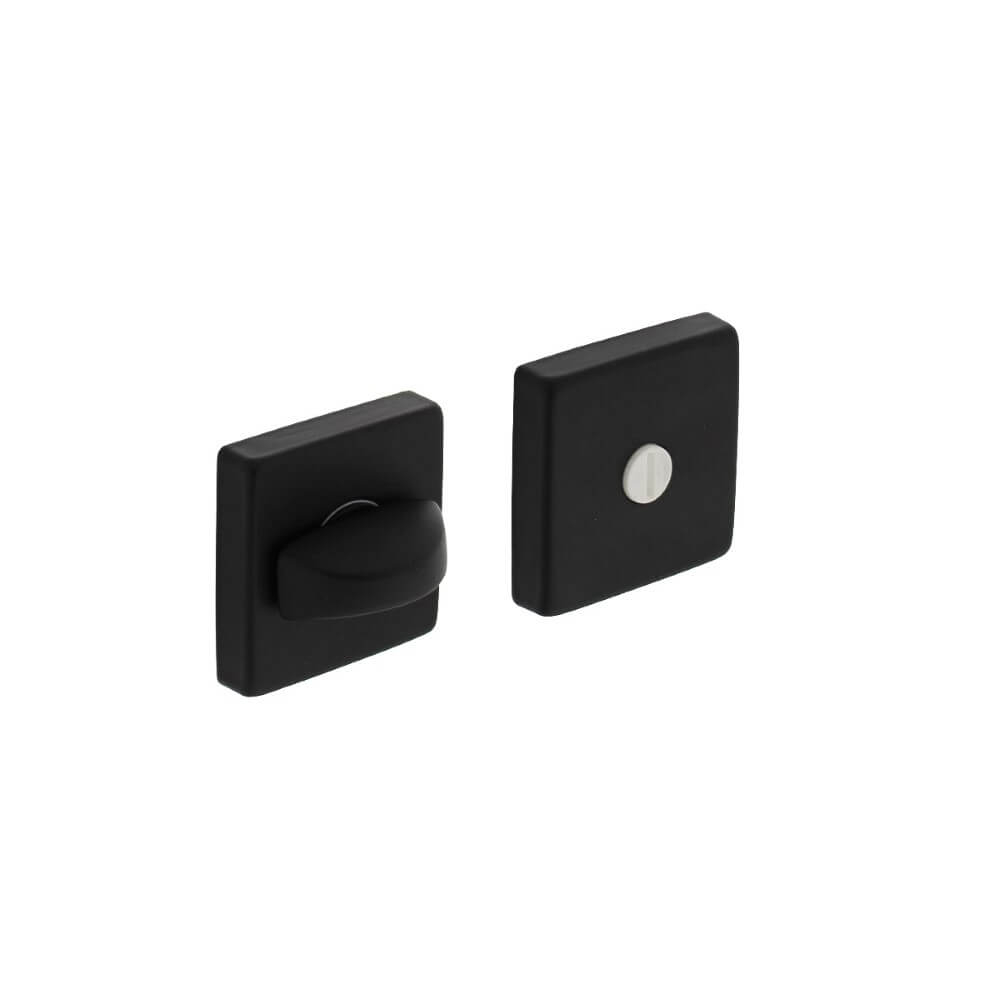 Intersteel WC-sluitingTira aluminium zwart vierkant - 0023.309360