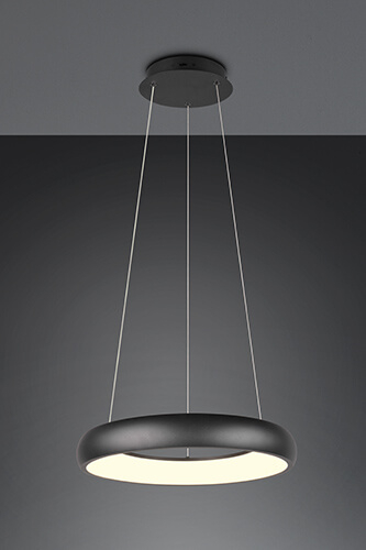 Trio Led hanglampCardona zwart - Ø 45cm - 349614532