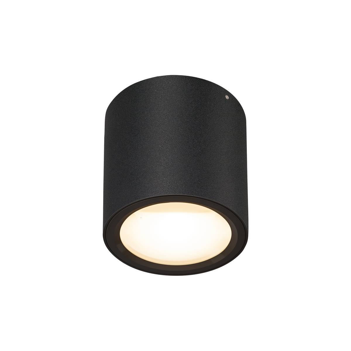 SLV Led plafondspotOculus 10,5cm zwart - 1004666