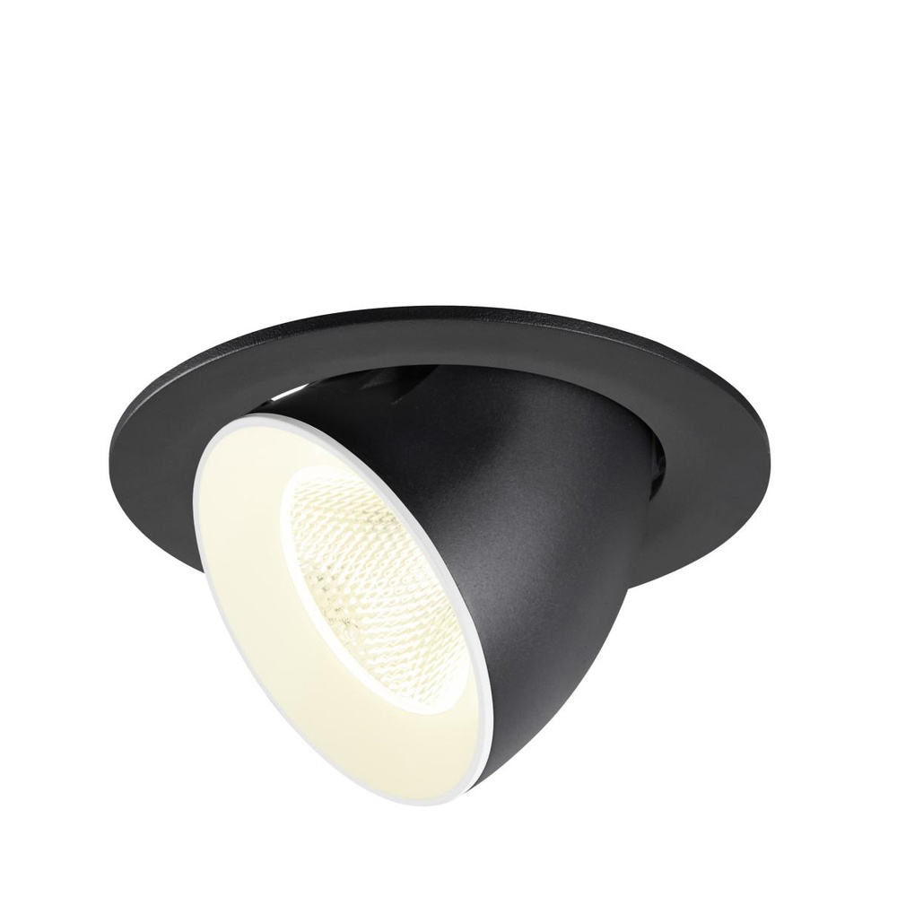 SLV InbouwspotNuminos Gimble L zwart/wit 4000K - 20gr - 1009740