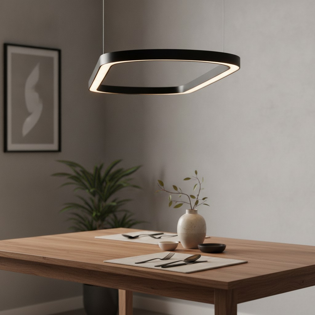 Lyora Ovale hanglampCuppe zwart - 110311