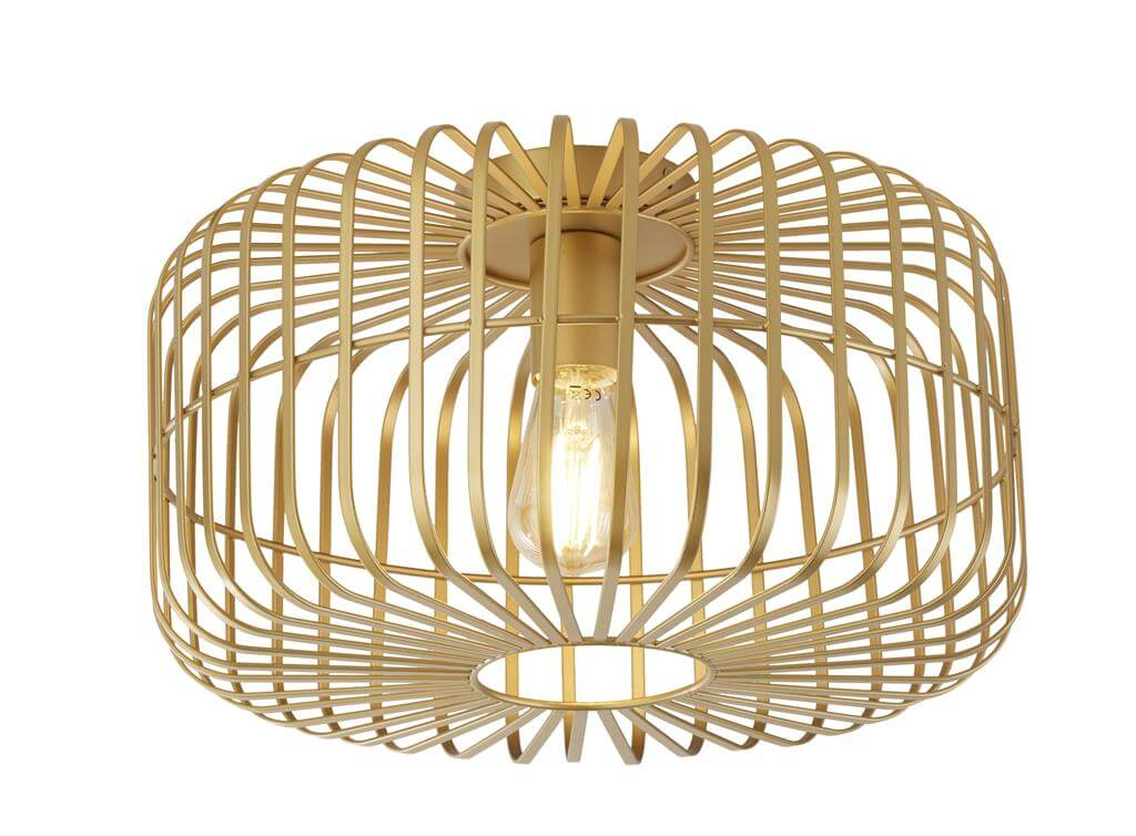 Searchlight Gouden plafondlampCrib Ø 40cm - 86560GO