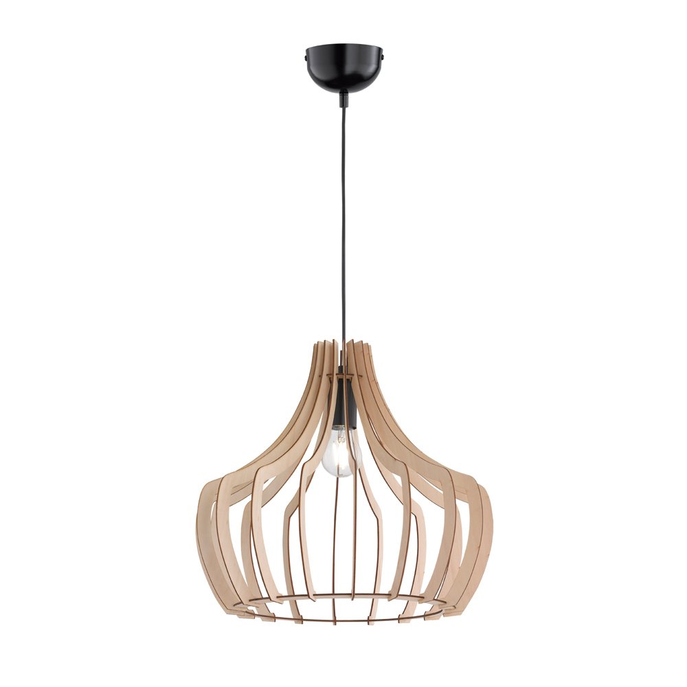 Trio Houten design hanglampWood 44cm - R30253830