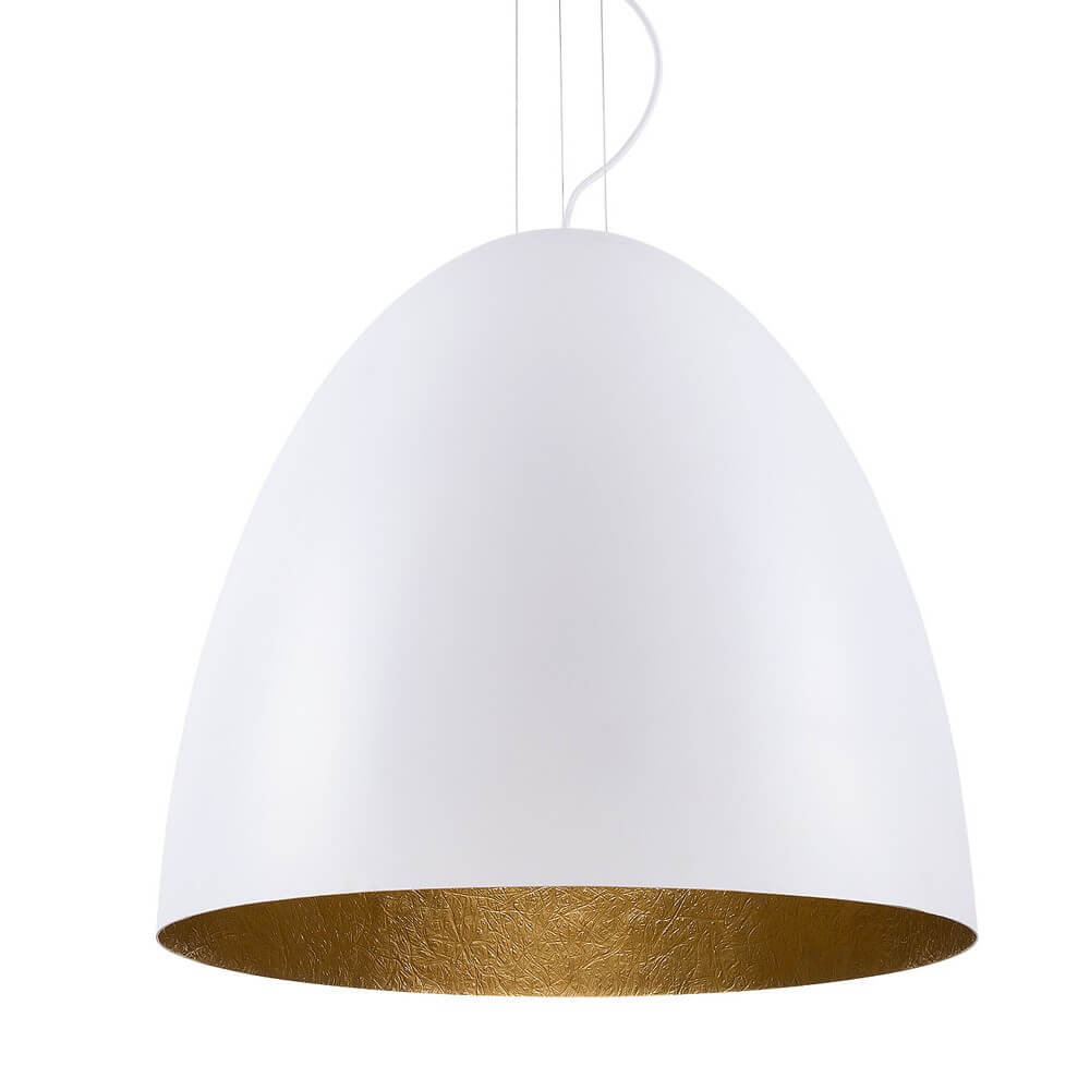 Lyora Witte hanglampEgg L Ø 55cm - 9023