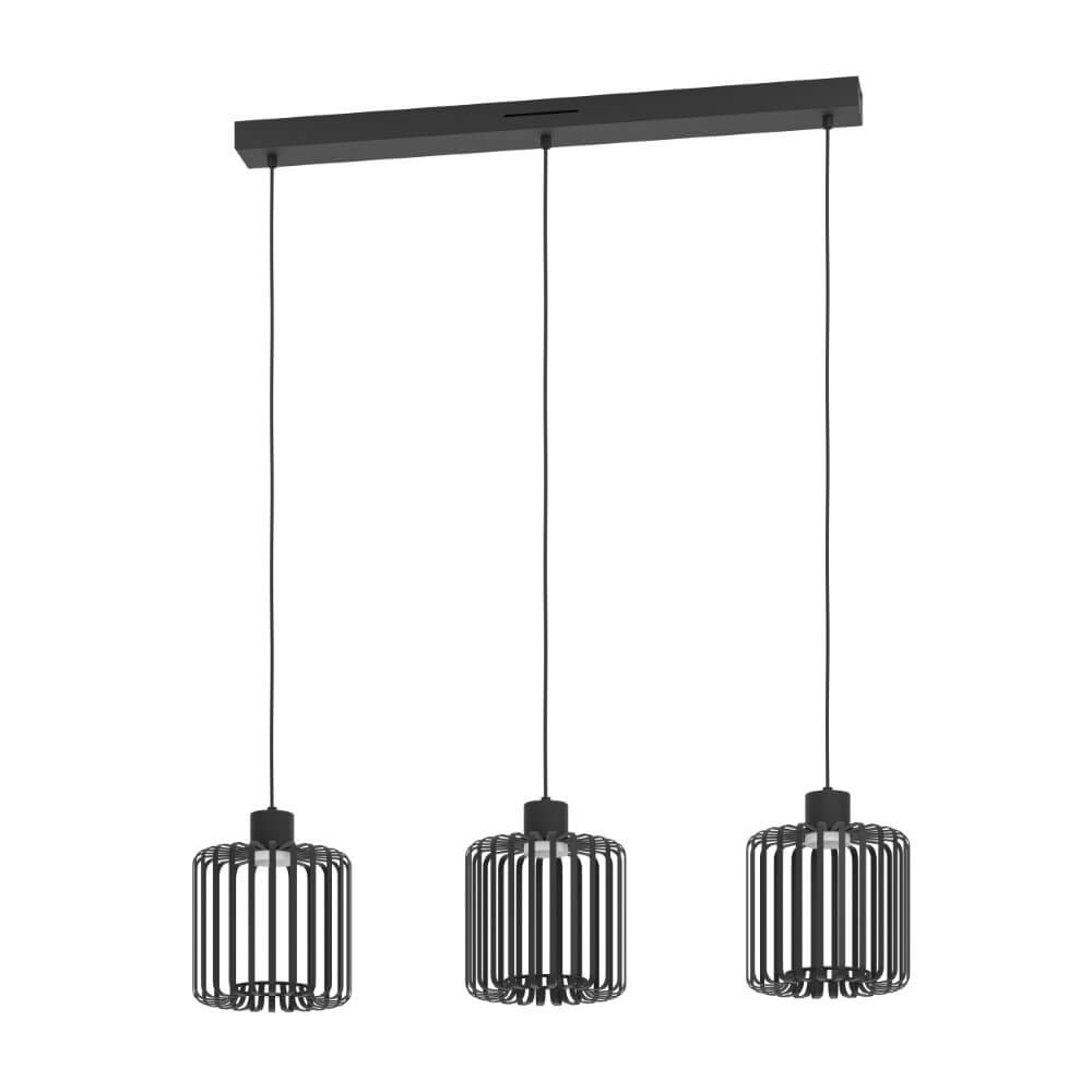 Eglo Hanglamp Ginestrone-Z 3-lichts design zwart - 900724