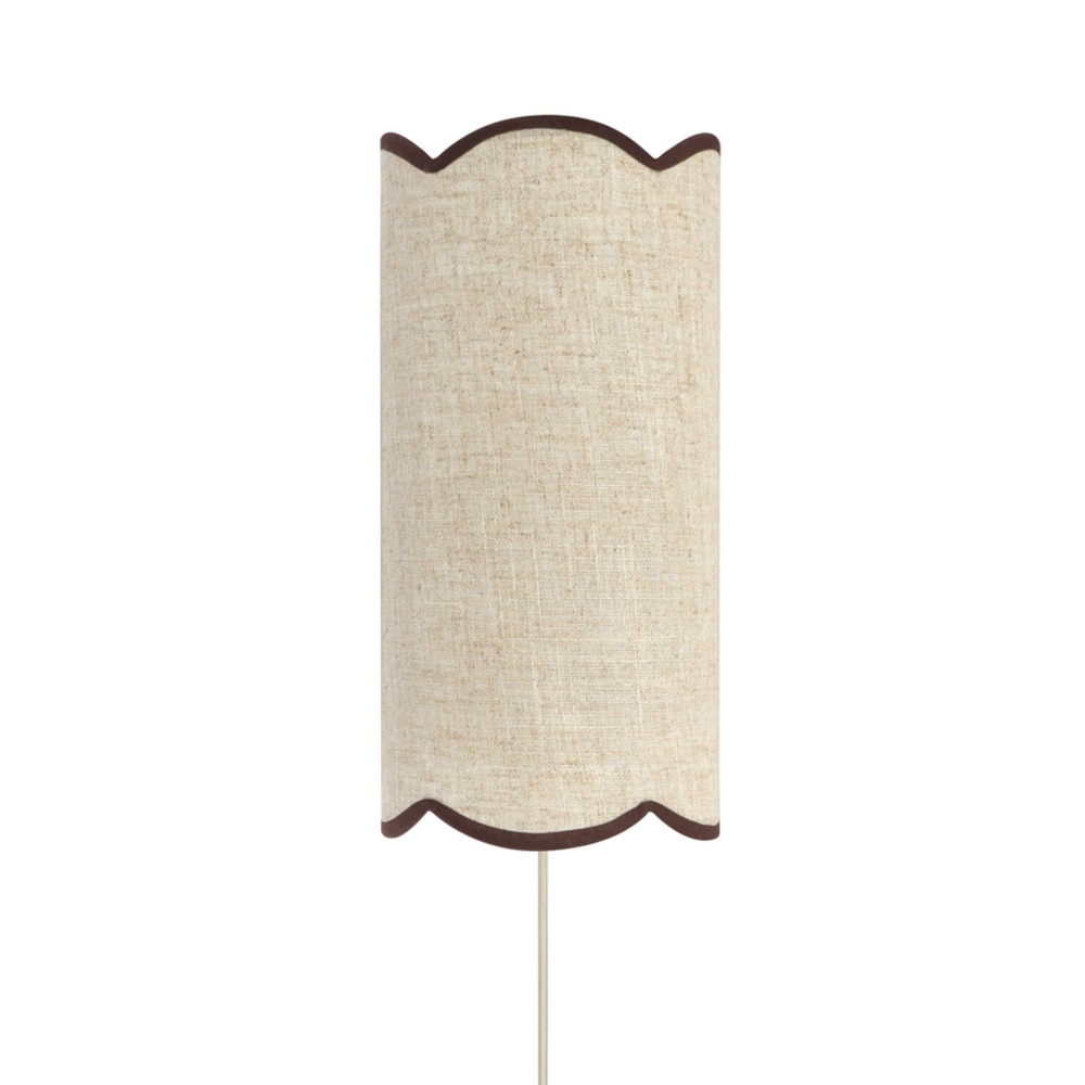 Light & Living Wandlamp Vyana bruin 30,5cm - 3130084
