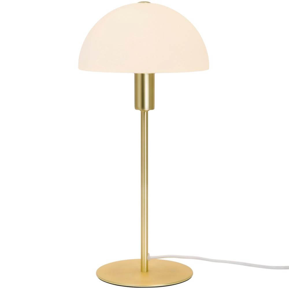 Nordlux TafellampEllen messing met wit - 2112305035
