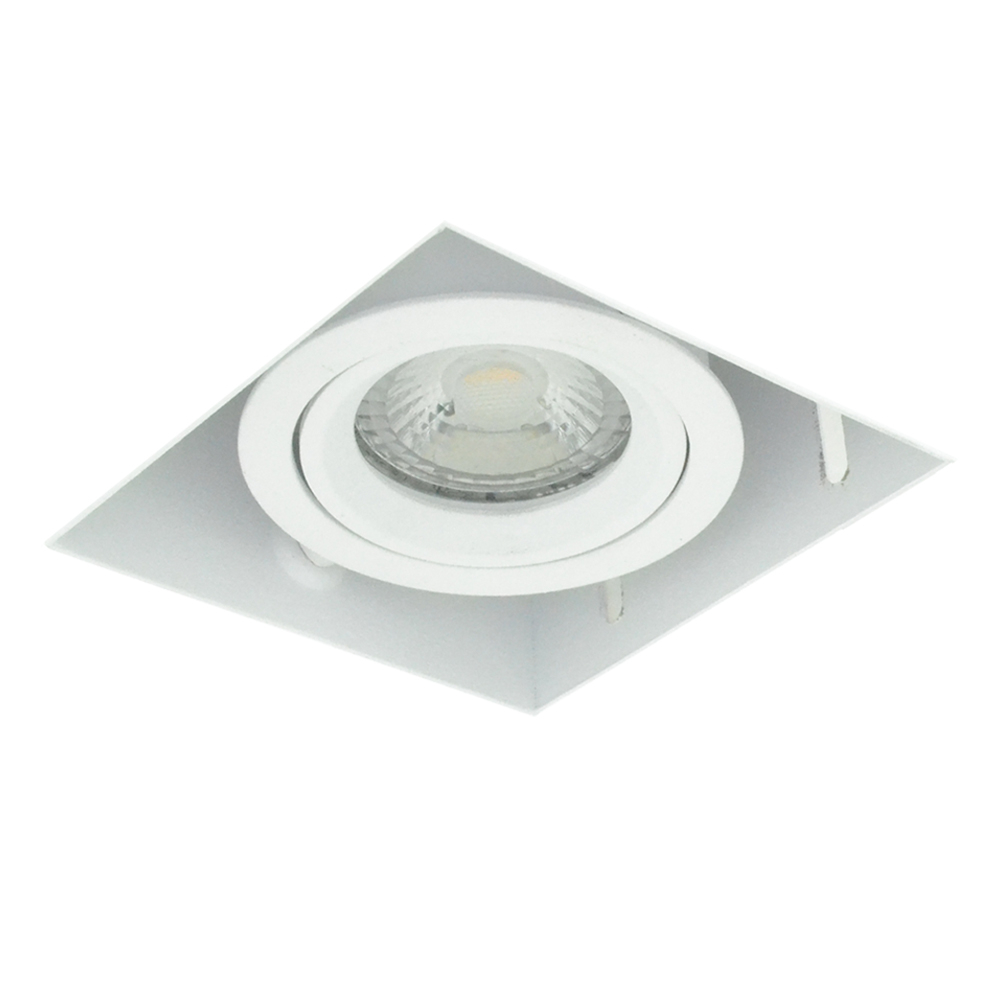 Searchlight Trimless inbouwspotSablons wit - PL-SAB1-W