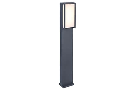 Lutec Design padverlichting Qubo antraciet - 7193001118