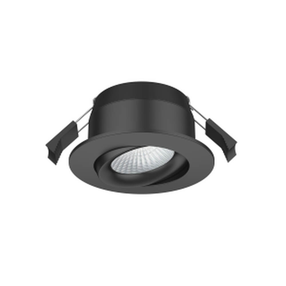 Lyora Led inbouwspotTevo zwart - 2700K - 107120