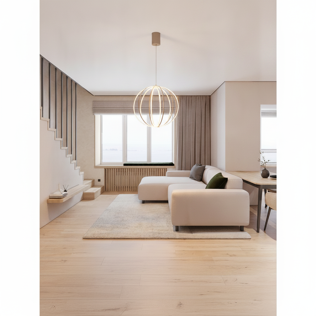 Lyora HanglampBrea beige Ø 50cm - 9365014