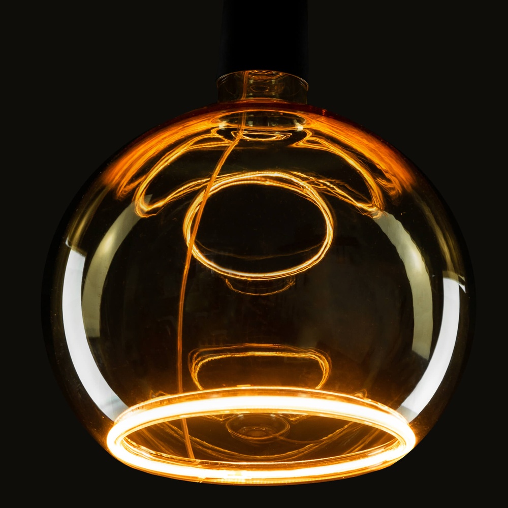 Segula Design lichtbronFloating goud - 4,5W - E27 - 300lm - 2200K - Ø 20 x 23cm - SG-55078 afbeelding