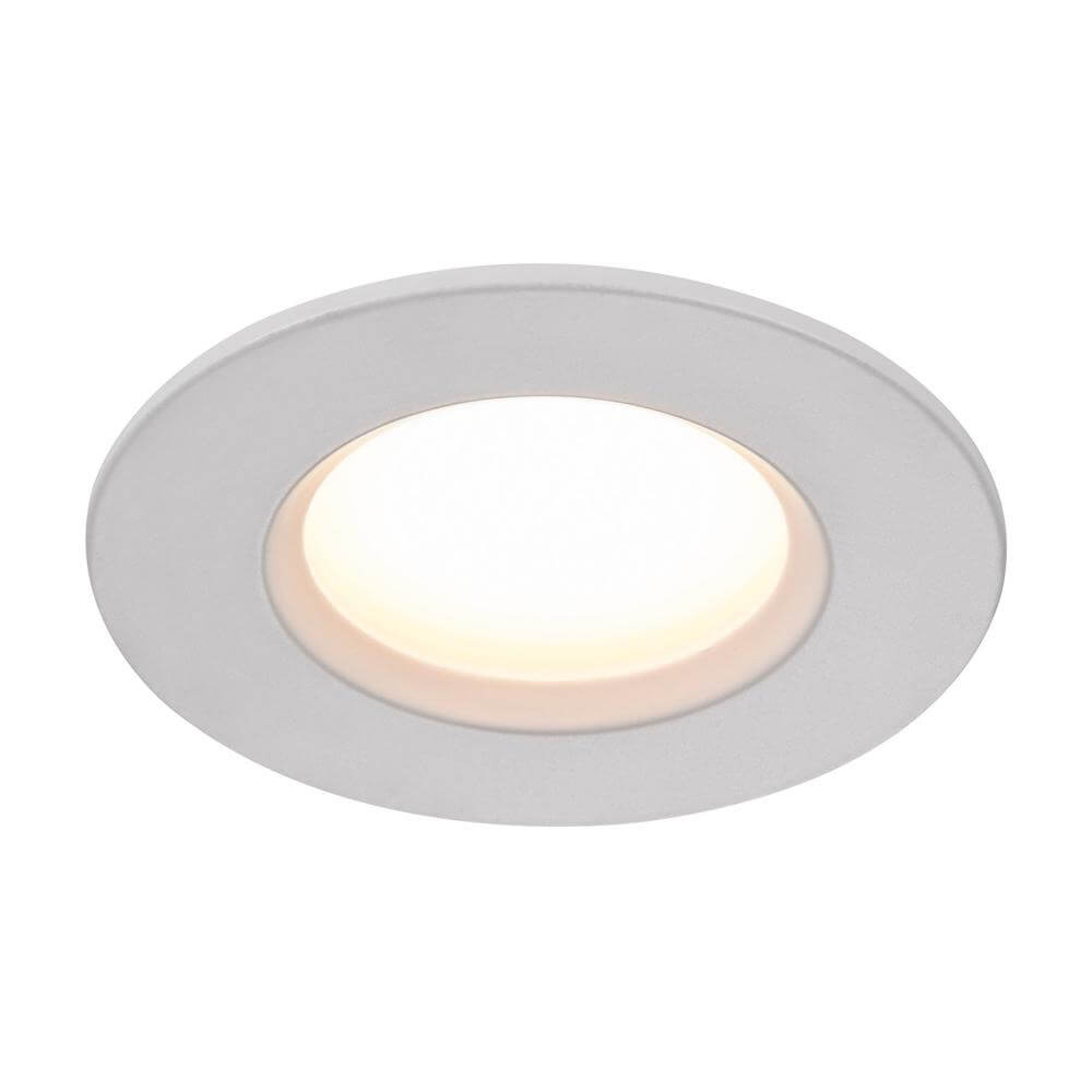 Nordlux Witte inbouwspotDorado 2700K - Ø 8,5cm - 49430101