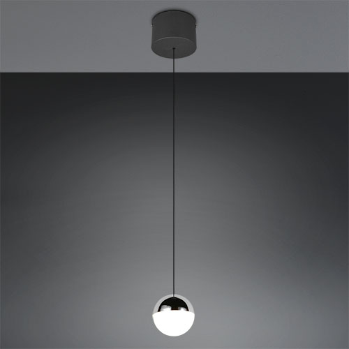 Trio Hanglamp Senta chroom - R33551106