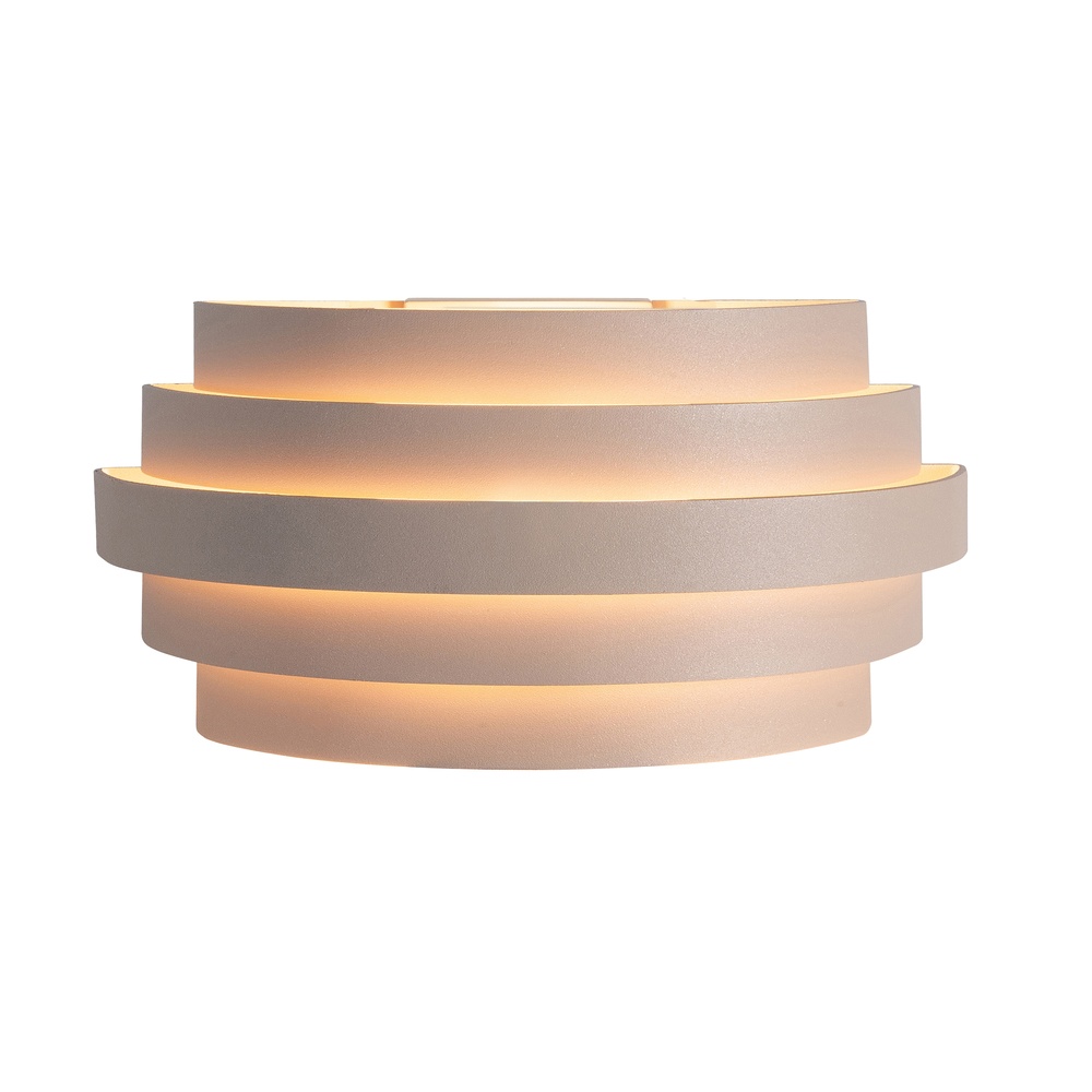 Highlight Design wandlamp Scudo zand bruin 25cm - W3641.03