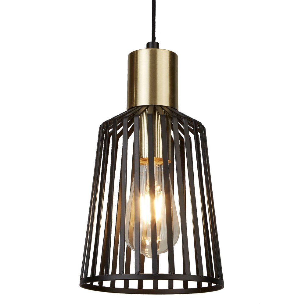 Searchlight Hanglamp Bird Cage Ø 16cm - 9412BK