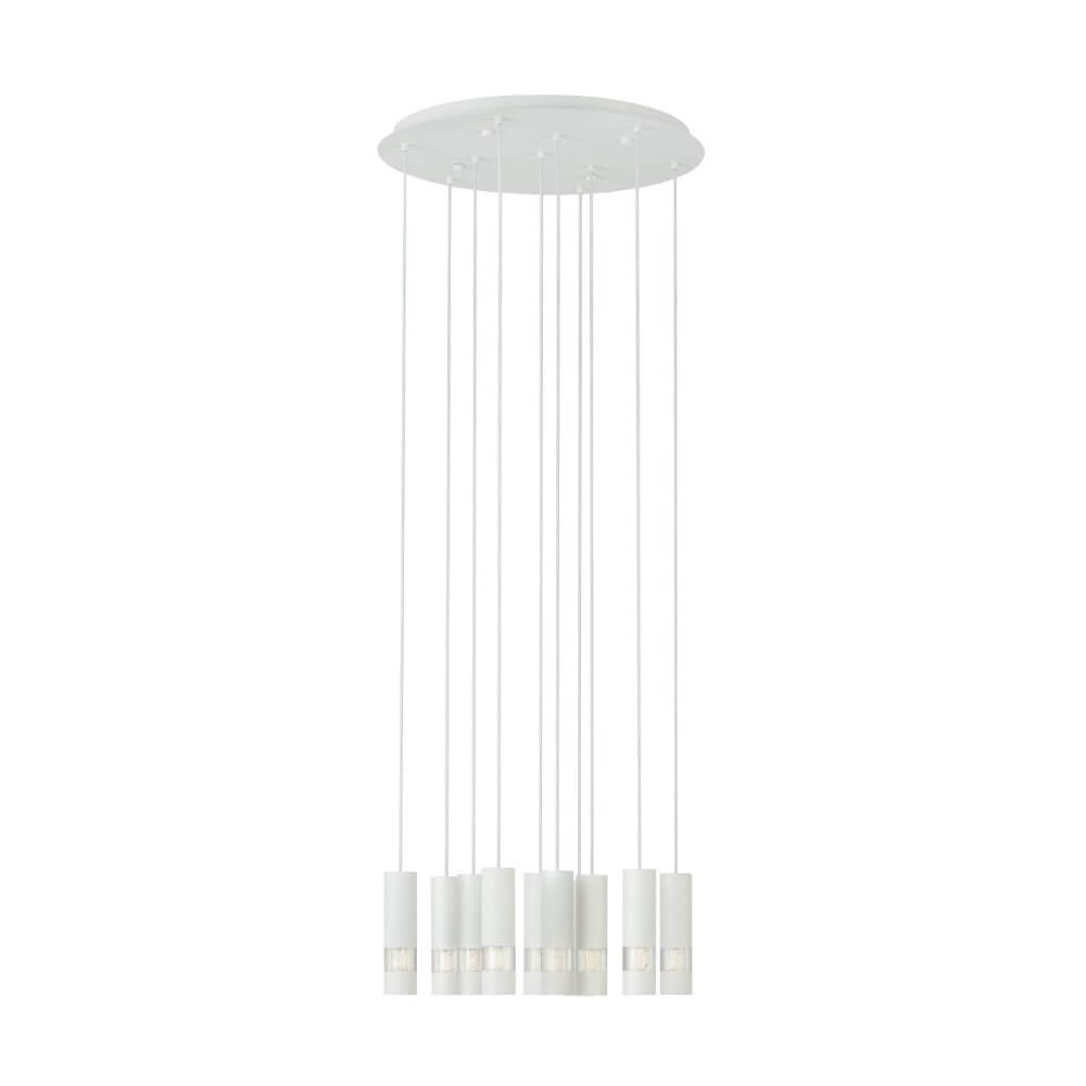Stars of Light Witte ronde hanglamp Bernabeta 10-lichts - 39704