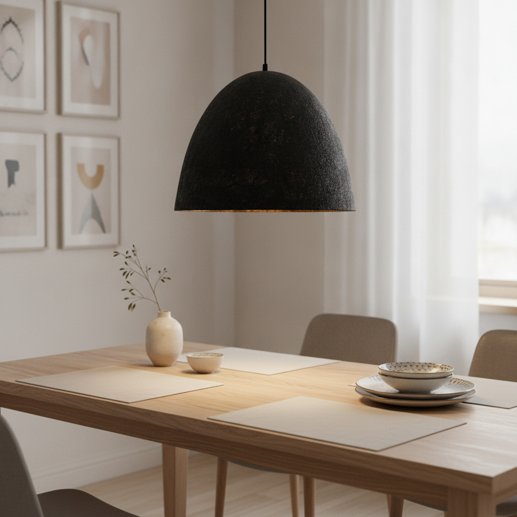 Lyora HanglampSolis zwart Ø 50cm - 9620173