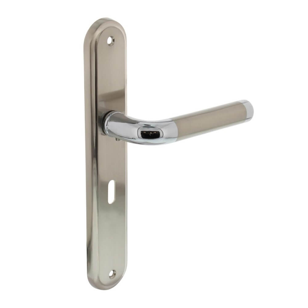Intersteel Klassieke deurklinkAgatha sleutel 56mm chroom - 0016.168324
