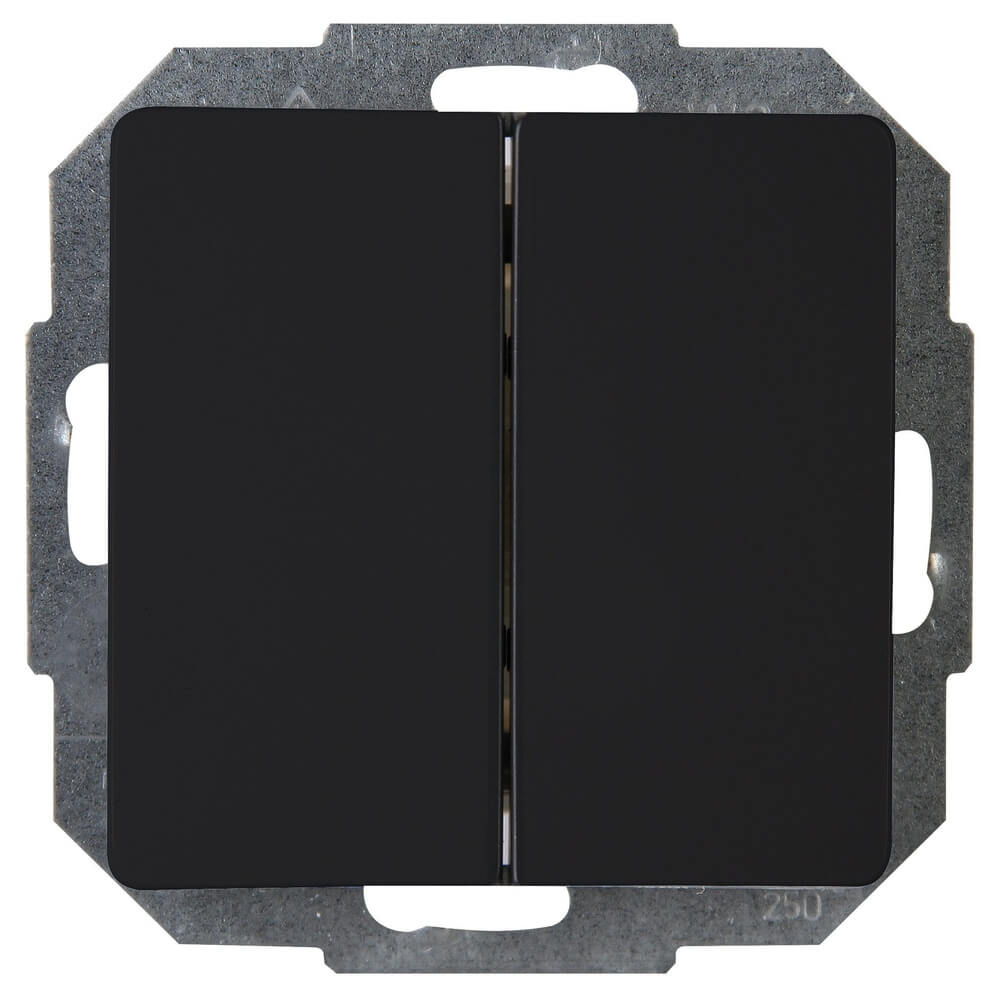 Lyora SerieschakelaarParis zwart - 650550089