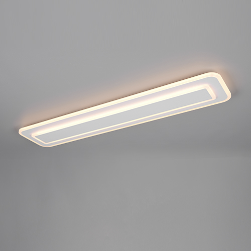 Trio Moderne plafondlamp Riva wit 90cm - 636719131
