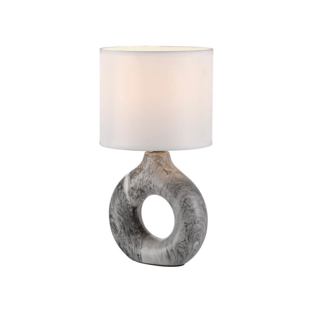 Just Light TafellampCarara grijs - 14193-15
