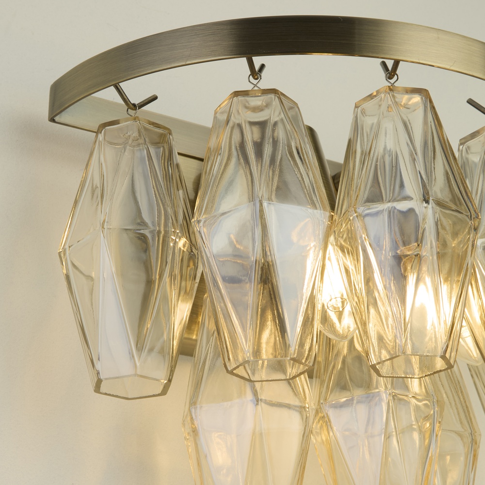 Wandlamp Alba antiek messing Searchlight 5,05342E+12