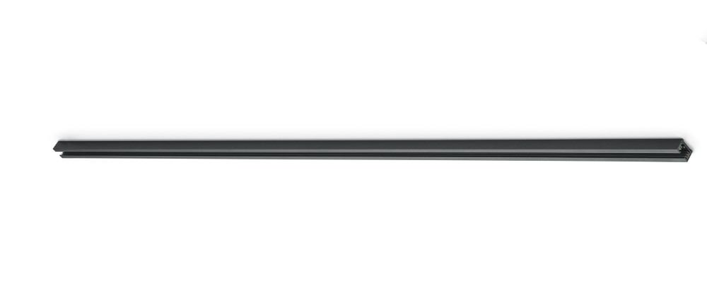 Trio 2-fase rail 1,6m Duoline zwart - 700332