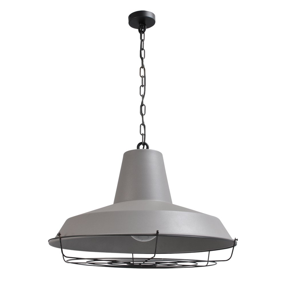 Masterlight Retro hanglampPrato XXL 67 Grid wit met zwart - 2015-00-00-K-C