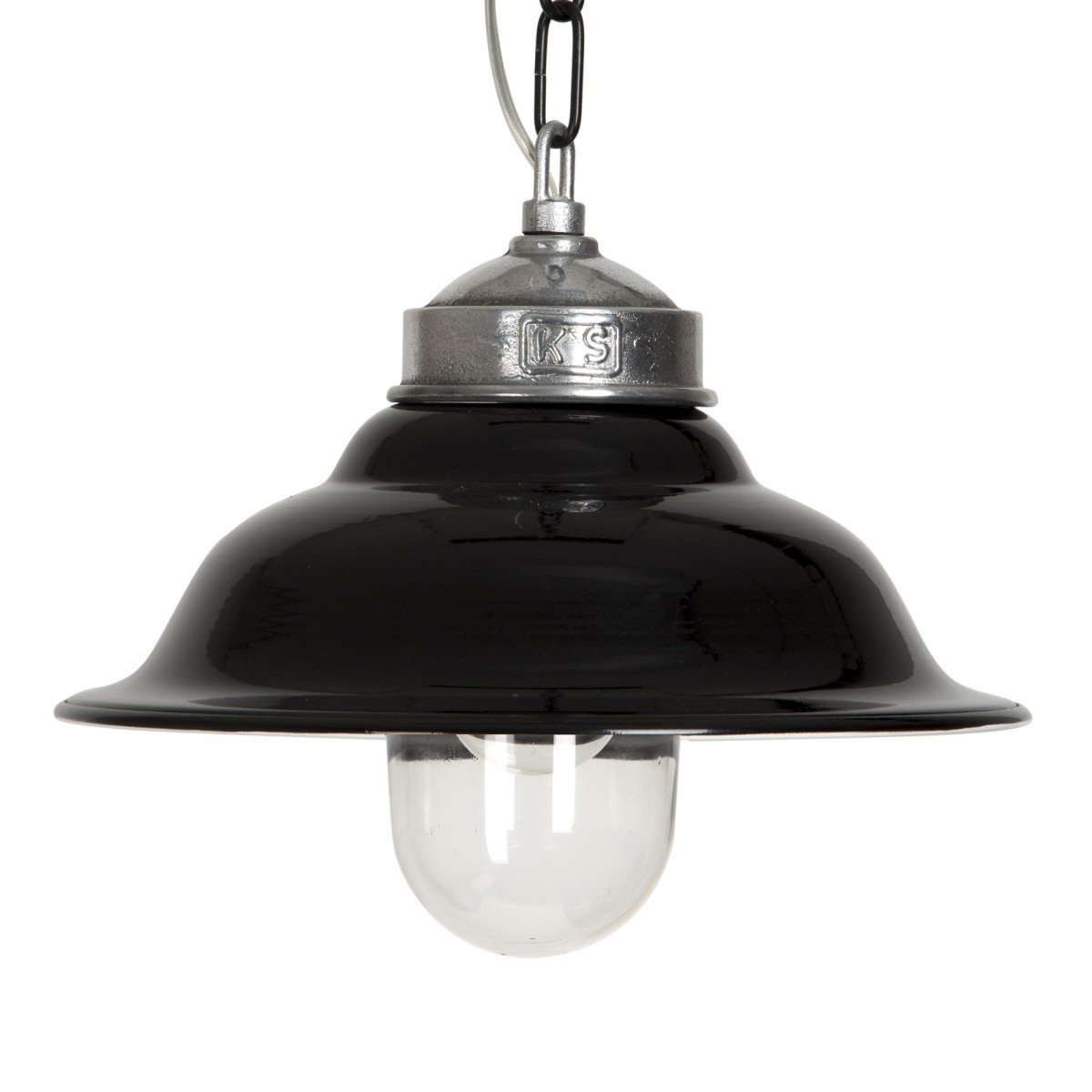 KS Verlichting Buiten hanglamp Porto Fino Zwart met oudgrijs - 6570