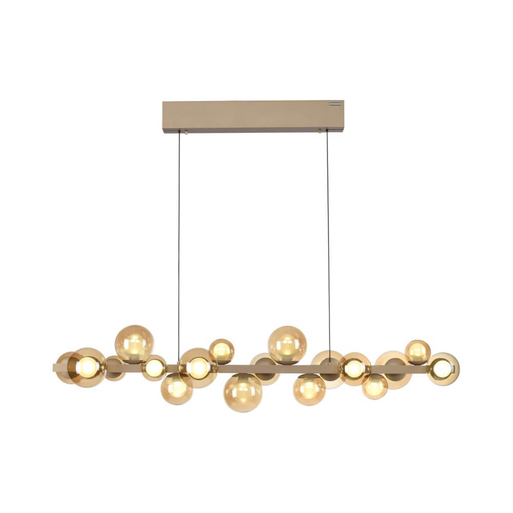 Paul Neuhaus Unieke hanglamp Pure E-Popup 18-lichts brons - 2557-97