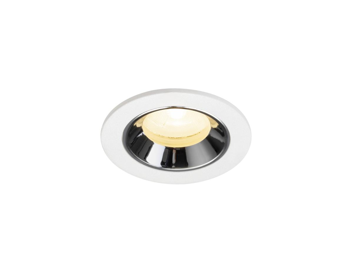 SLV InbouwspotNuminos XS wit/chroom 3000K - 20gr - 1009300