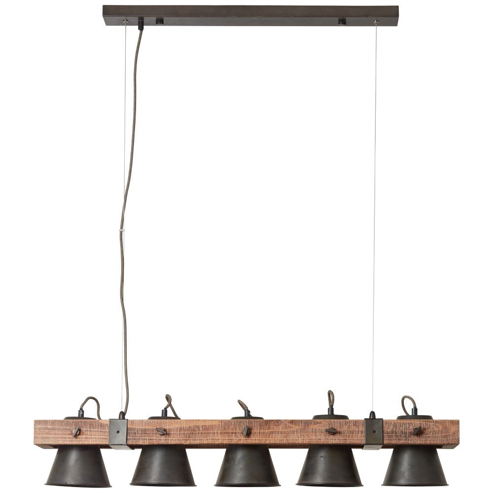 Brilliant Eetkamer hanglampPlow industrieel - 82175/46