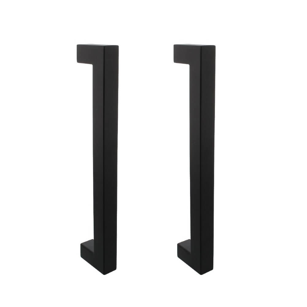 Intersteel Strakke deurgreepGripon vierkant per paar zwart - 0023.433072