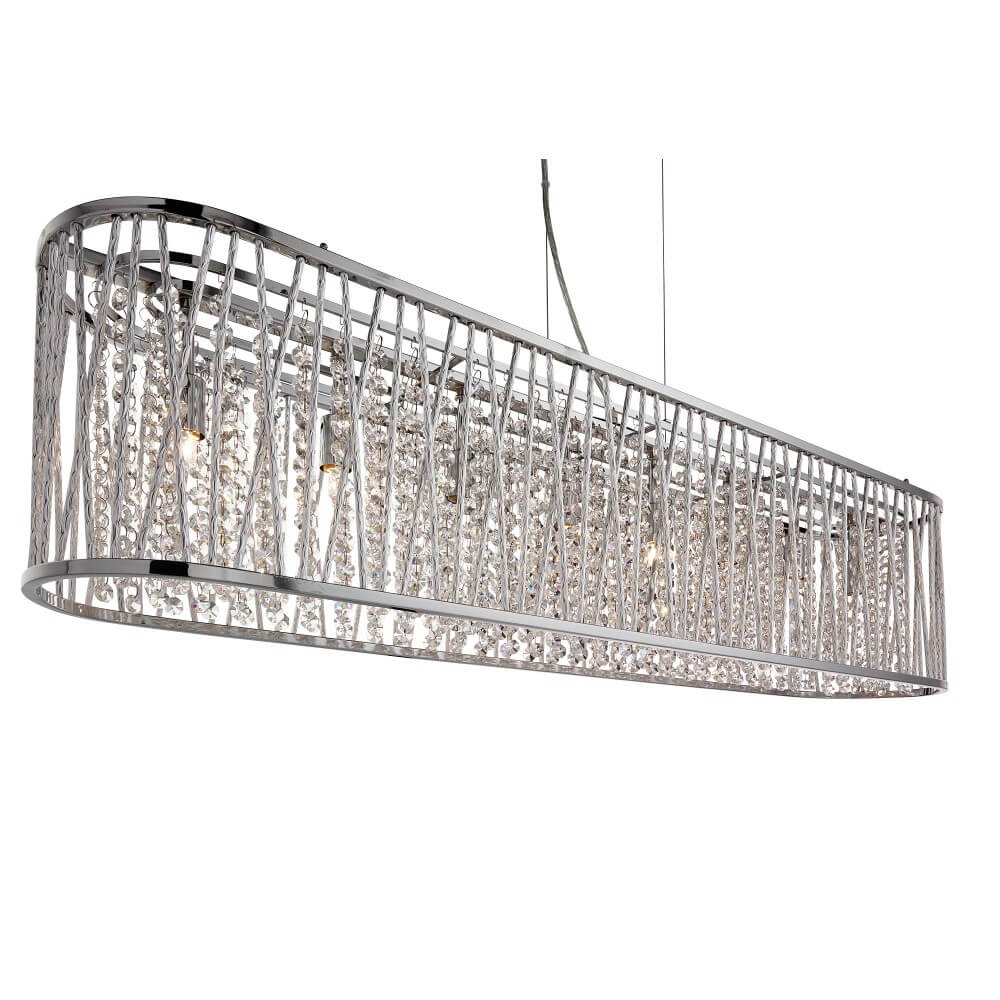 Searchlight Eettafel hanglamp Elise - 9448-8CC