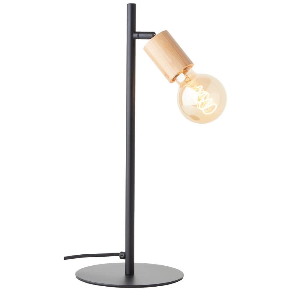 Brilliant TafellampTiffany zwart - 93197/76